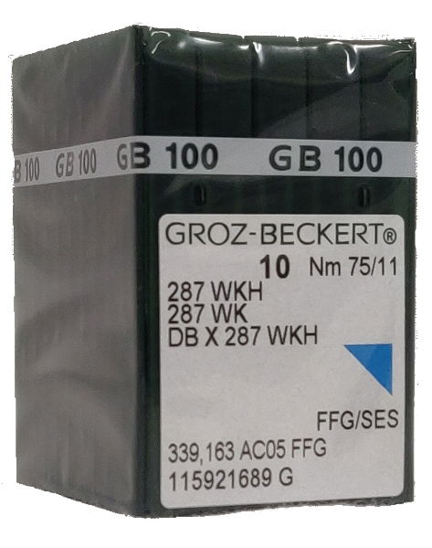 G/BECK NEEDLE 287WK 075 SES PACK 10 (2M)